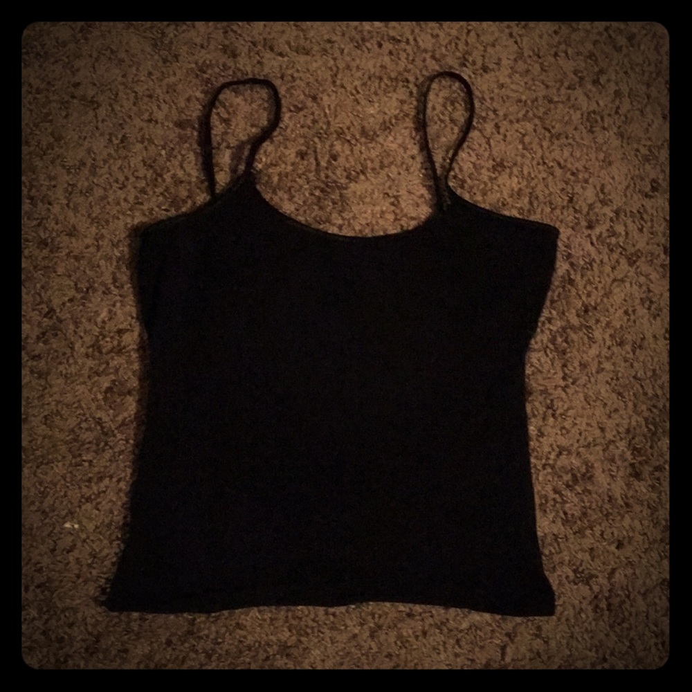 Forever 21 Black Crop Cami
